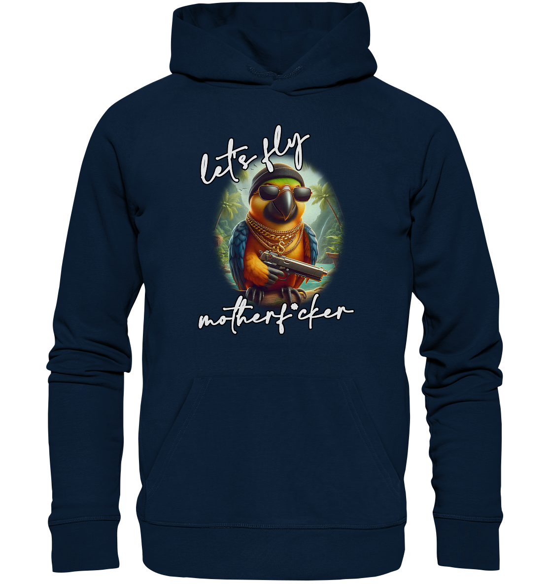 let's fly motherf*cker - Organic Hoodie