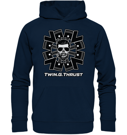 Twin.G.Thrust Logo - Organic Hoodie