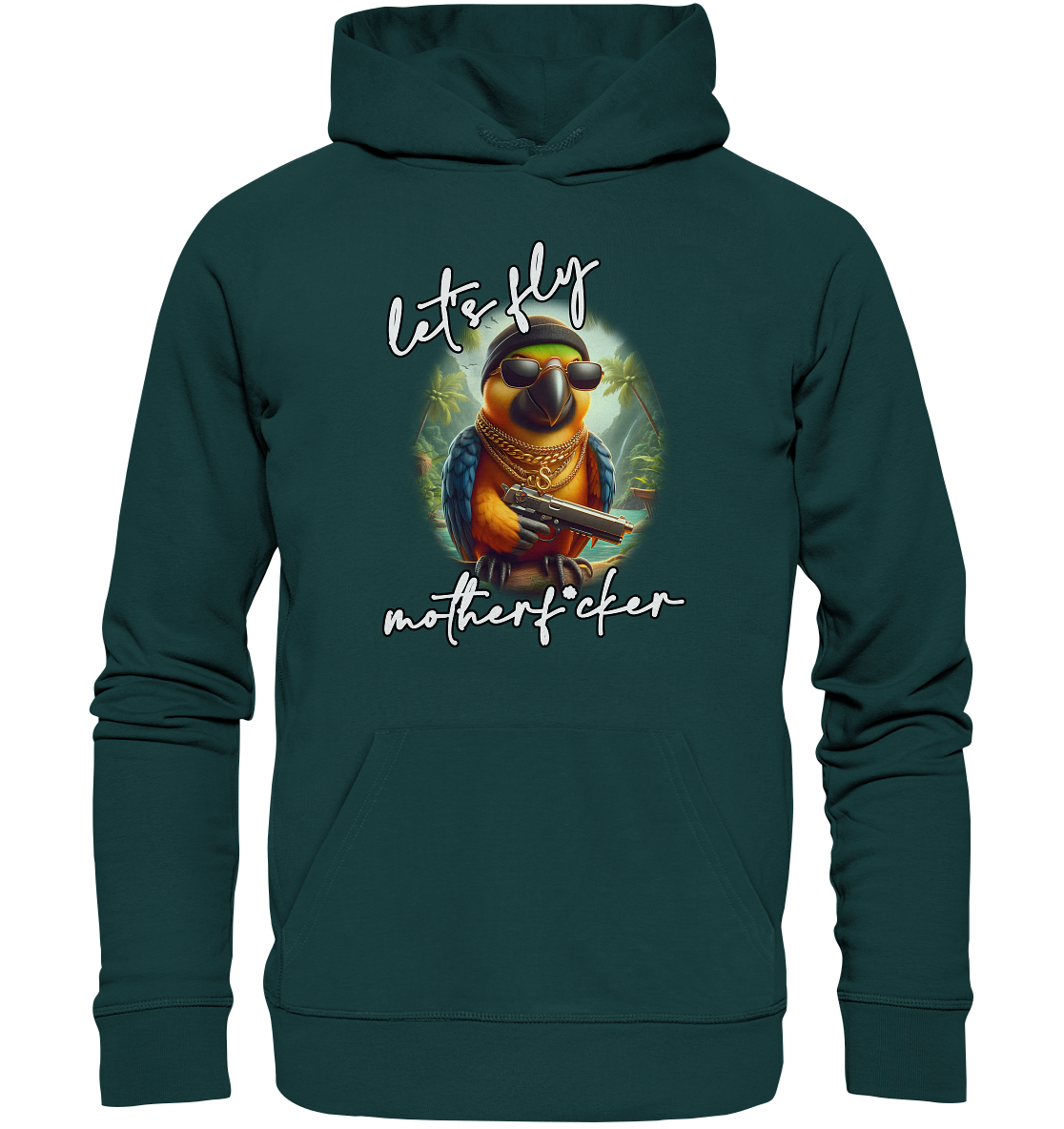 let's fly motherf*cker - Organic Hoodie