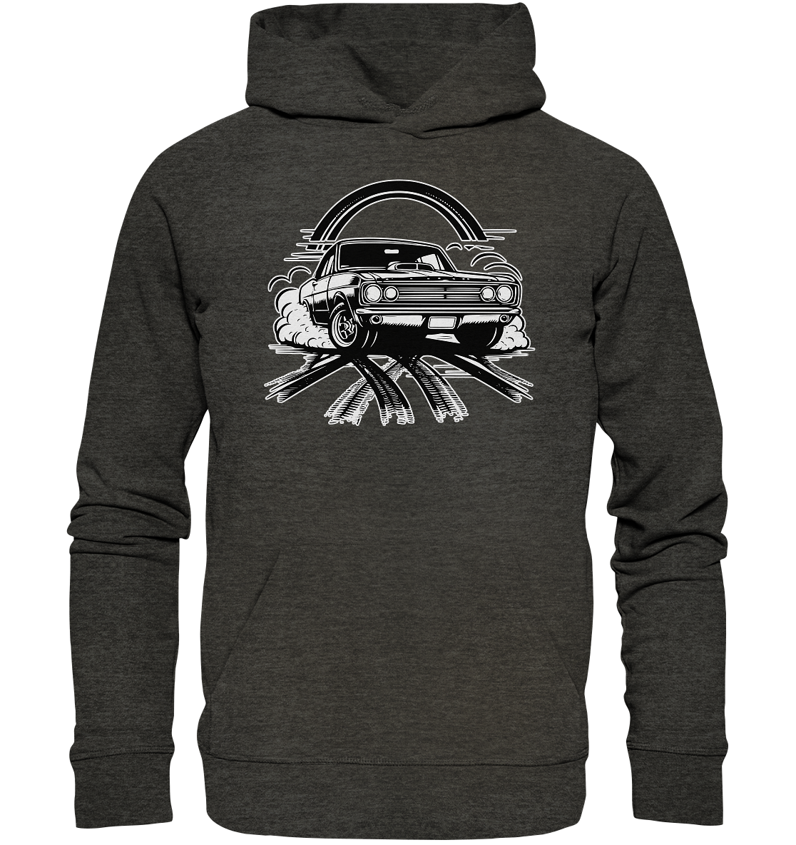 Burnouts - Oldtimer - Organic Hoodie