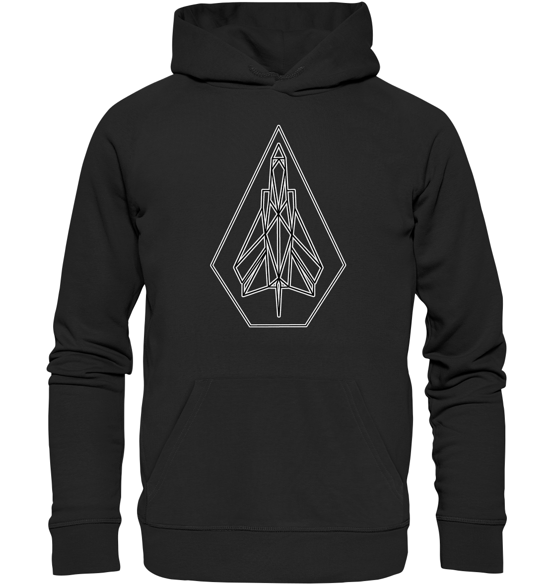 Polygon Tornado - Organic Hoodie