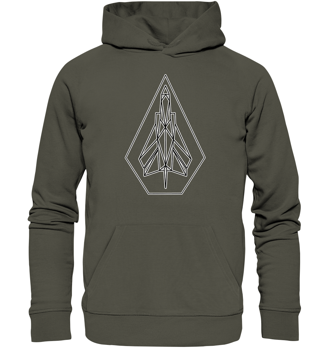 Polygon Tornado - Organic Hoodie