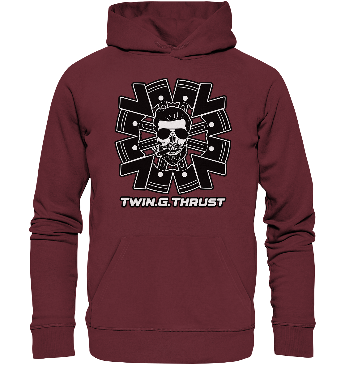 Twin.G.Thrust Logo - Organic Hoodie