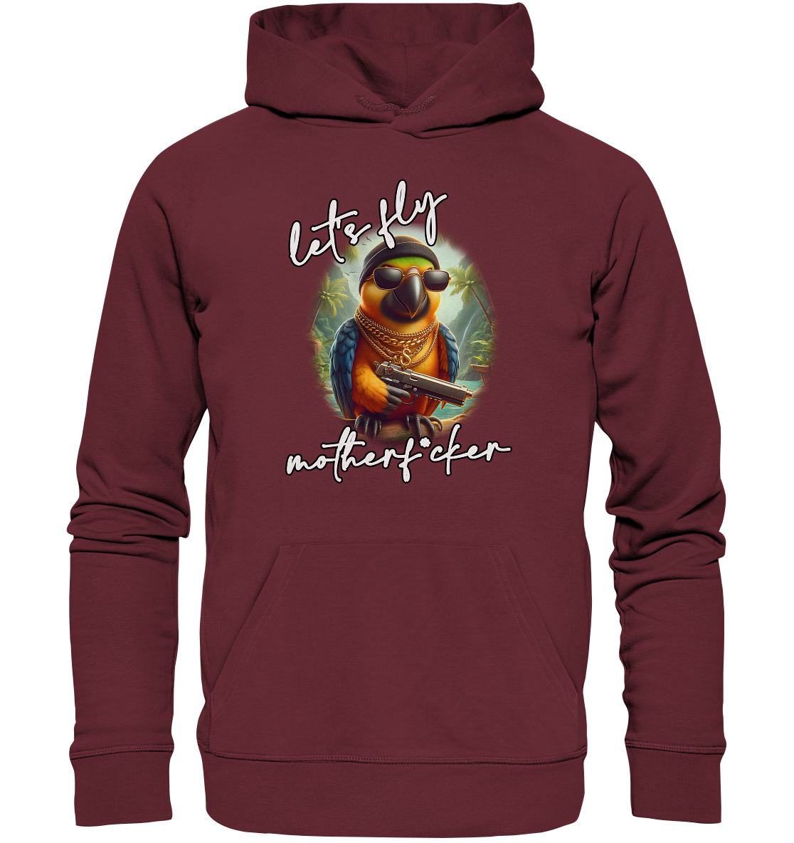 let's fly motherf*cker - Organic Hoodie