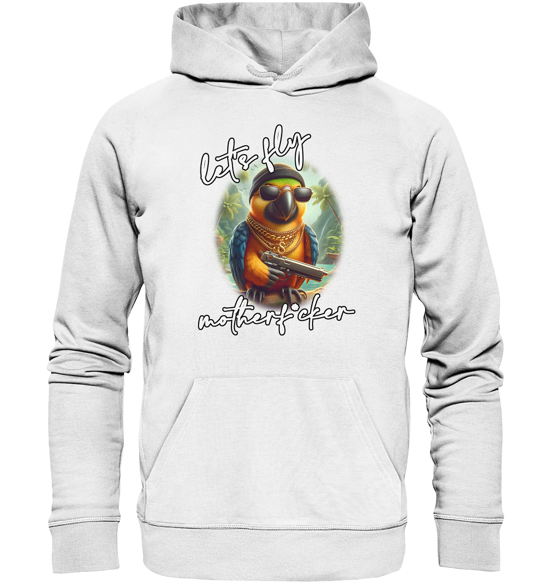 let's fly motherf*cker - Organic Hoodie