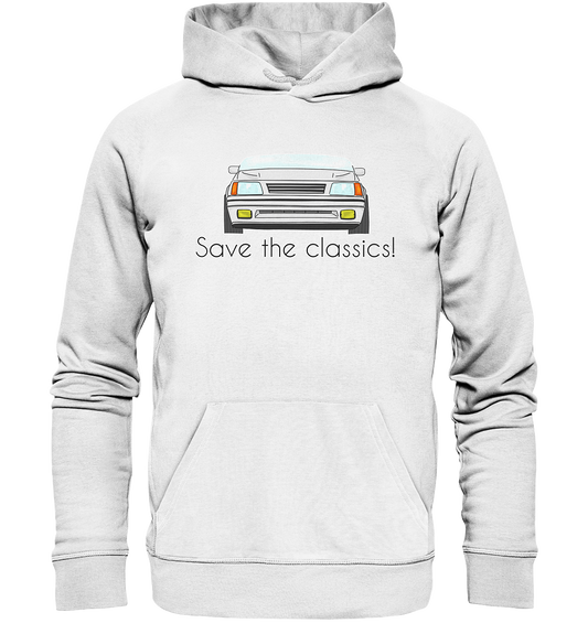 Save the classics! - Organic Hoodie