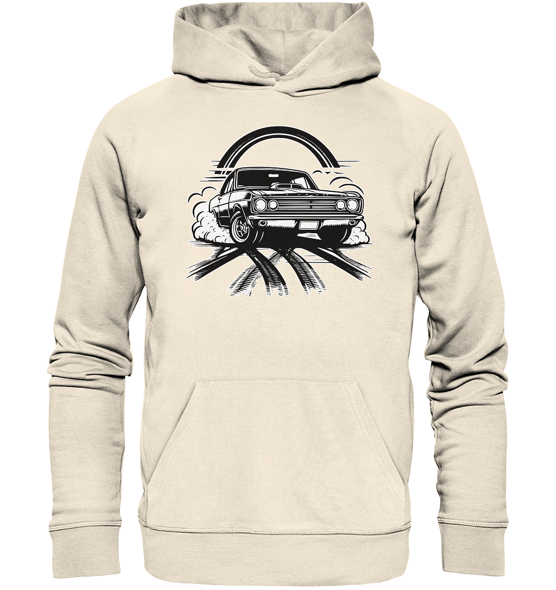 Burnouts - Oldtimer - Organic Hoodie