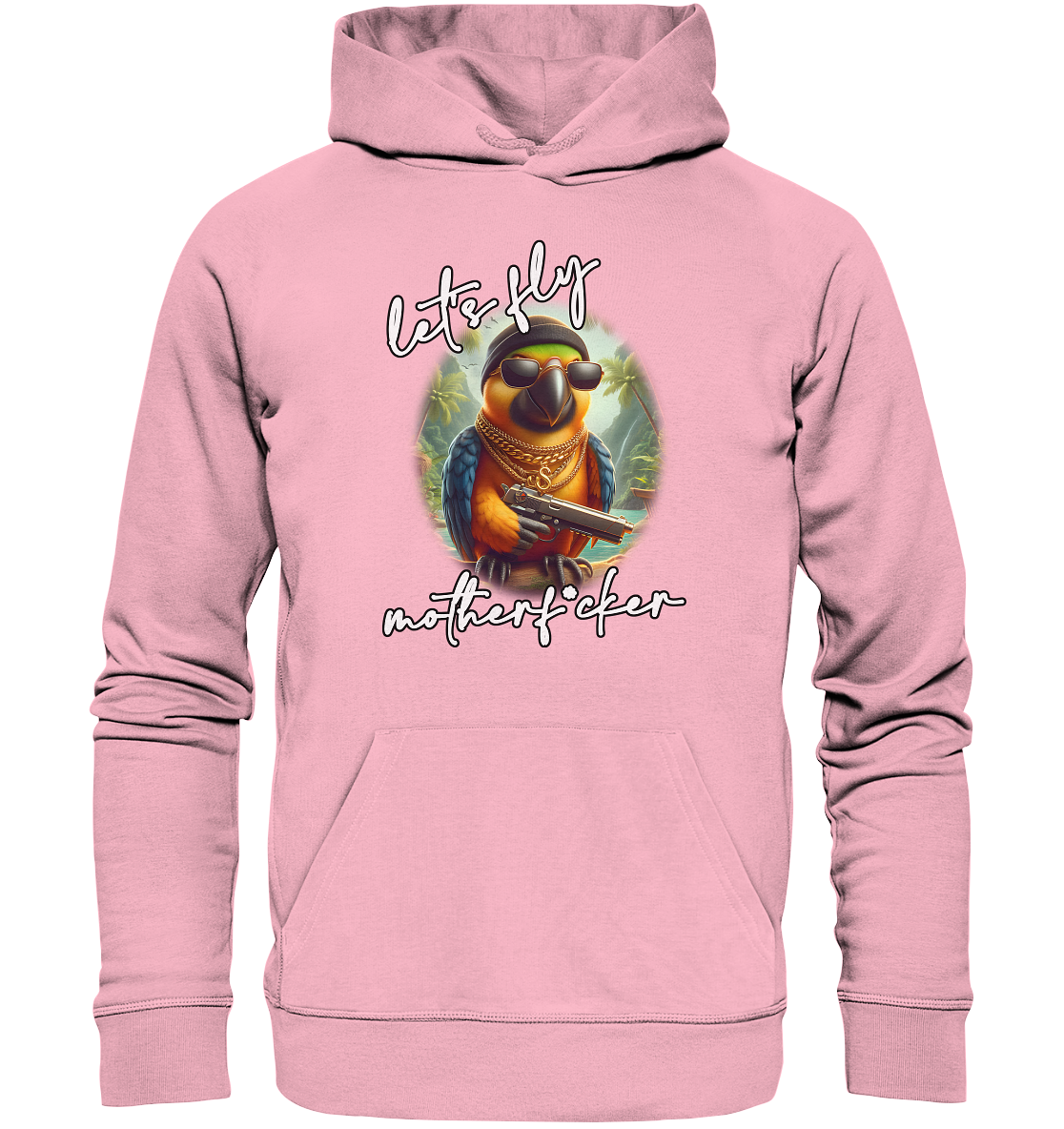 let's fly motherf*cker - Organic Hoodie