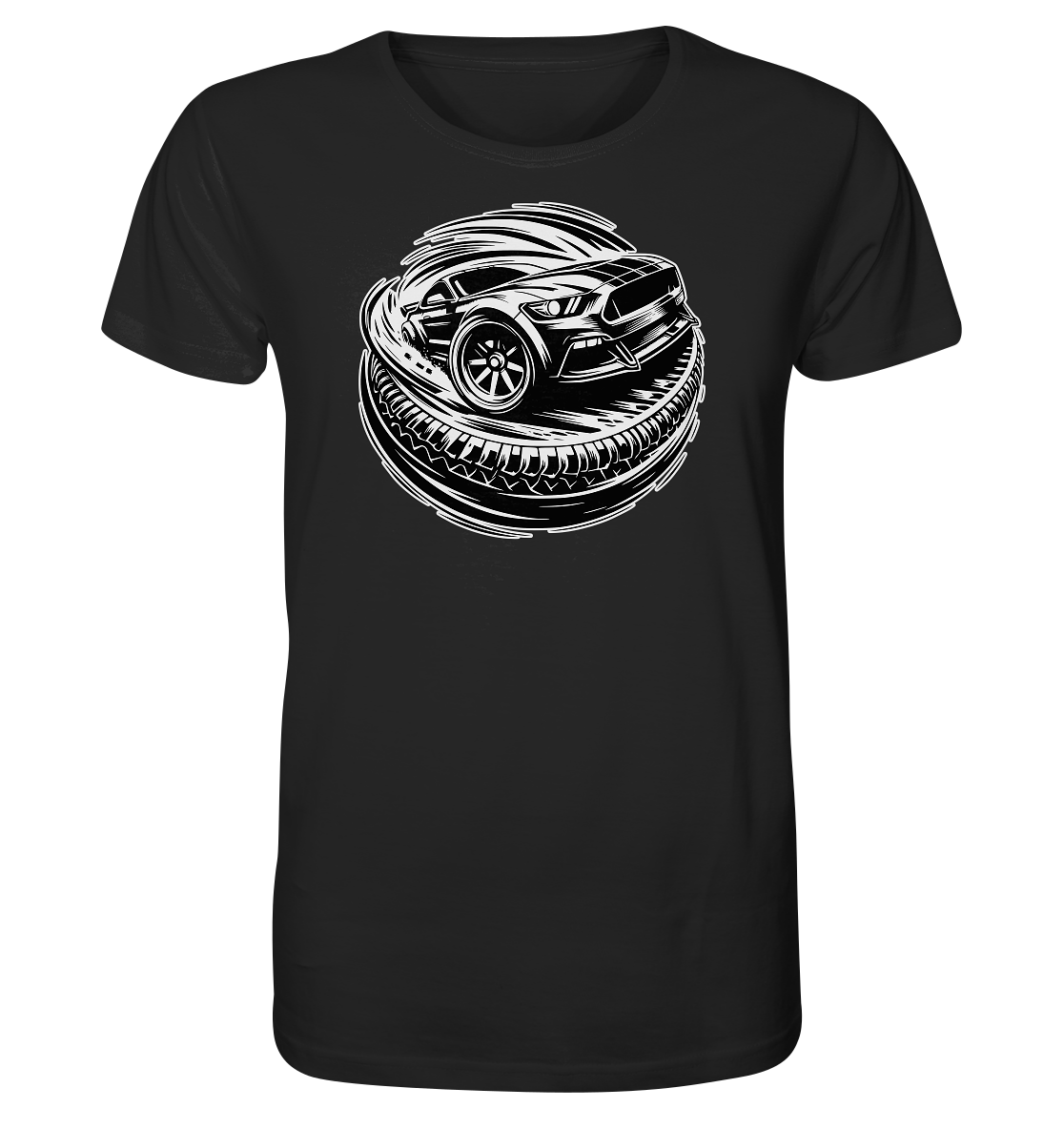 Burnouts - American Car - Organic Shirt