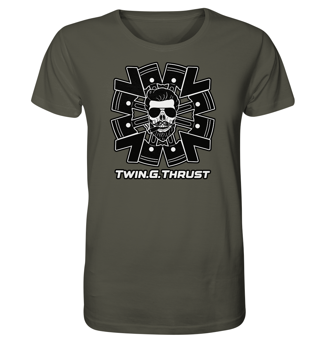 Twin.G.Thrust Logo - Organic Shirt