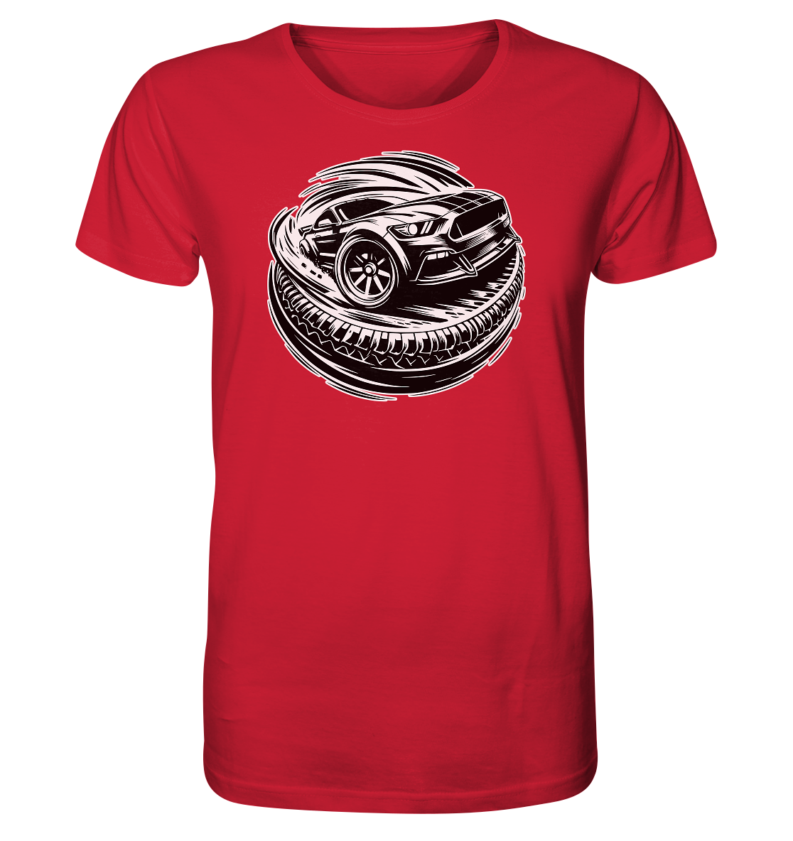 Burnouts - American Car - Organic Shirt