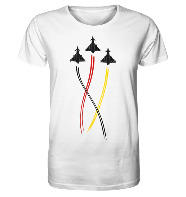 2te Chance - Unisex Organic Shirt - L - Eurofighter GER