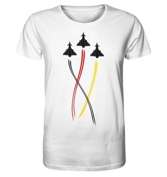 2te Chance - Unisex Organic Shirt - L - Eurofighter GER