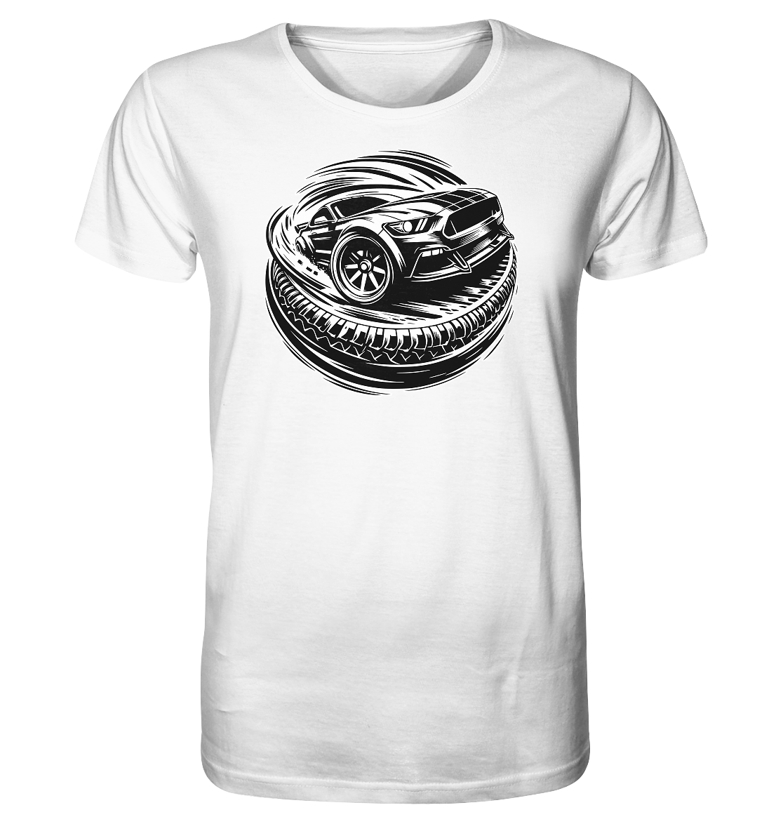 Burnouts - American Car - Organic Shirt