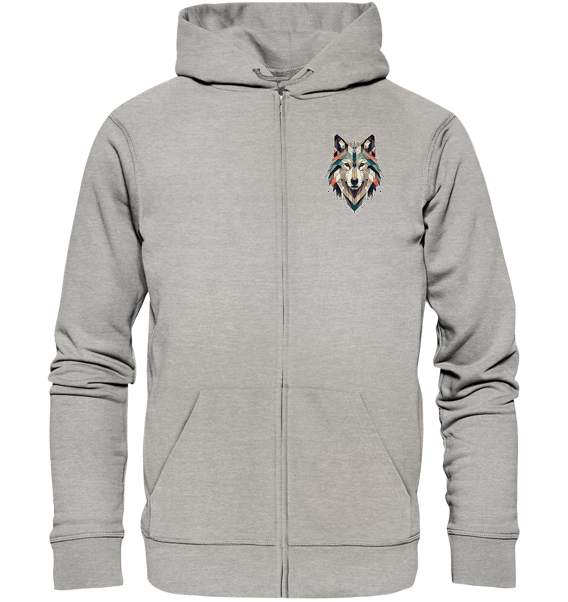 31er - Wolf - Organic Zipper