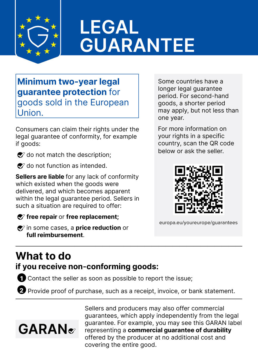 Legal guarantee rights